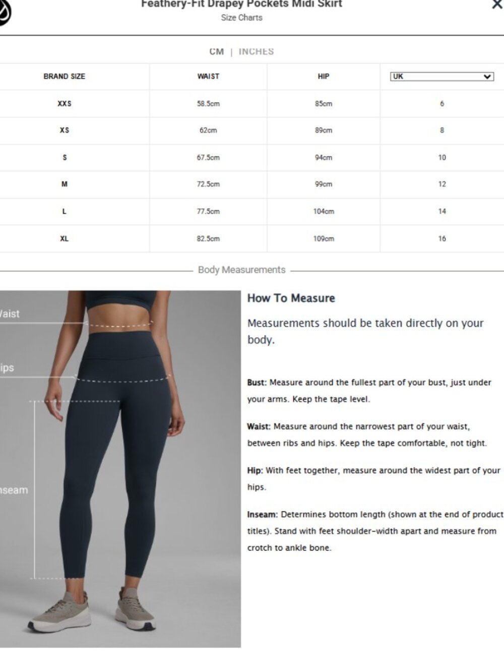 Butterluxe Yoga Origin Legging 17'' - Picture 4 of 5